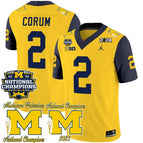 Navy Sleeves / Blake Corum / S