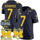 Navy / Donovan Edwards / S