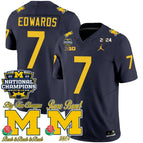 Navy / Donovan Edwards / S