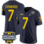 Navy / Donovan Edwards / S