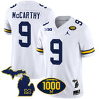 White / J.J. McCarthy / S