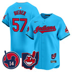 Light Blue / Shane Bieber / S