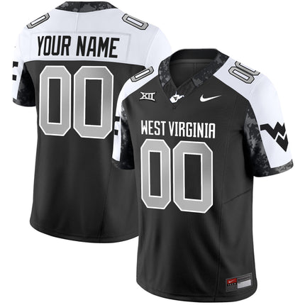 Custom West Virginia Mountaineers 2024 Vapor Limited Jersey V2 - All Stitched