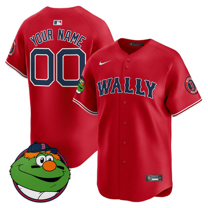 Boston Red Sox Wally Vapor Premier Limited Custom Jersey - All Stitched