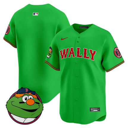 Men's Boston Red Sox Wally Vapor Premier Limited Jersey - All Stitched