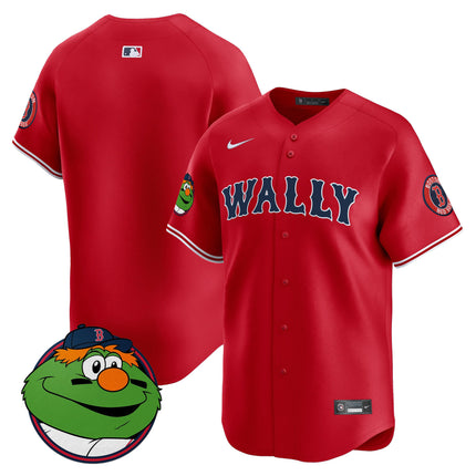 Men's Boston Red Sox Wally Vapor Premier Limited Jersey - All Stitched
