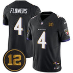 Black / Zay Flowers / S