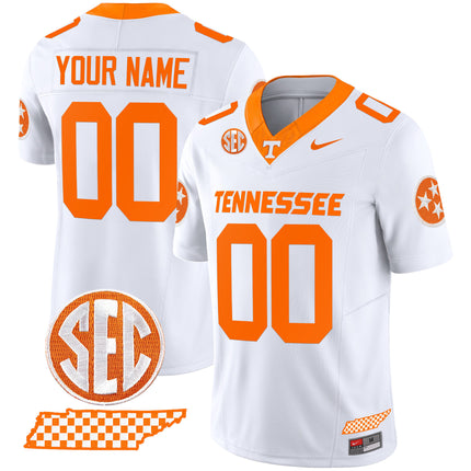 Custom Name/Gender Tennessee Volunteers 2024 Vapor Limited Jersey V2 - All Stitched