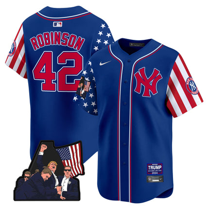 Men's New York Yankees Make American Great Again Vapor Premier Limited Jersey - All Stitched