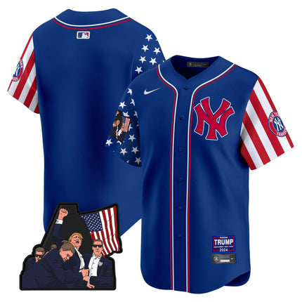 Men's New York Yankees Make American Great Again Vapor Premier Limited Jersey - All Stitched
