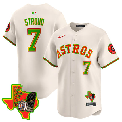 Men's Astros The Loteria Vapor Premier Limited Jersey - All Stitched