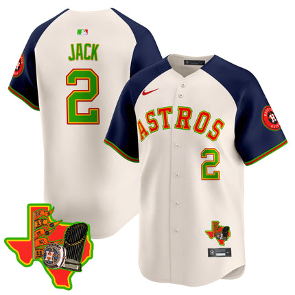 Men's Astros The Loteria Vapor Premier Limited Jersey - All Stitched