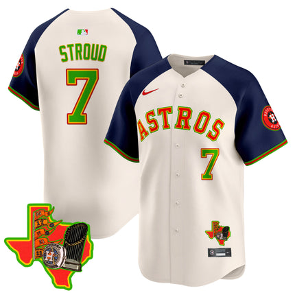 Men's Astros The Loteria Vapor Premier Limited Jersey - All Stitched