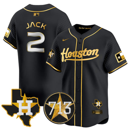 Men's Astros Space City 713 Patch Vapor Premier Limited Jersey - All Stitched