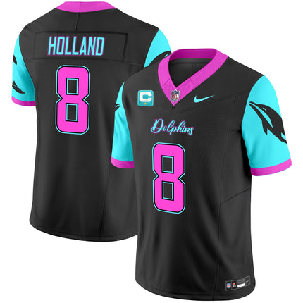 Men's Dolphins Miami Vice Vapor Limited Jersey - All Stitched
