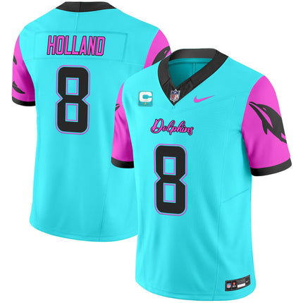 Men's Dolphins Miami Vice Vapor Limited Jersey - All Stitched