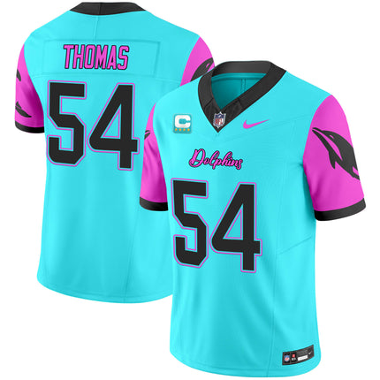 Men's Dolphins Miami Vice Vapor Limited Jersey - All Stitched
