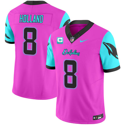 Men's Dolphins Miami Vice Vapor Limited Jersey - All Stitched