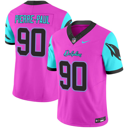 Men's Dolphins Miami Vice Vapor Limited Jersey - All Stitched