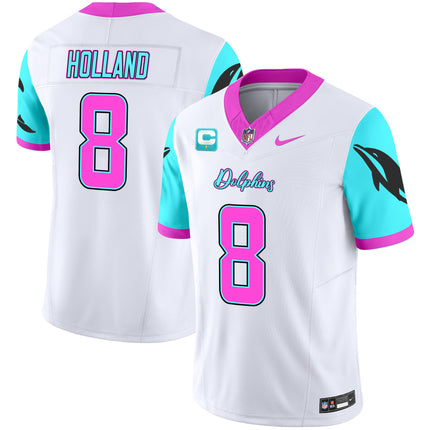 Men's Dolphins Miami Vice Vapor Limited Jersey - All Stitched