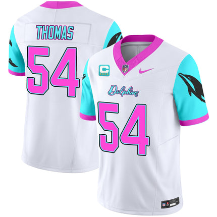 Men's Dolphins Miami Vice Vapor Limited Jersey - All Stitched