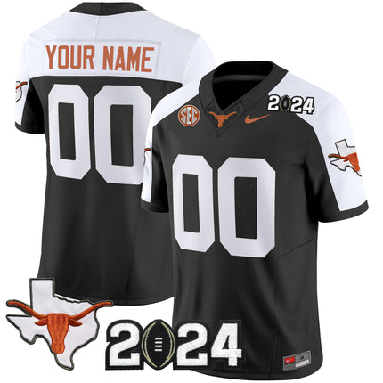 Texas Longhorns 2024 Vapor Limited Custom Jersey - All Stitched