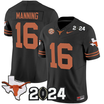 Men's Texas Longhorns 2024 Vapor Limited Jersey - All Stitched