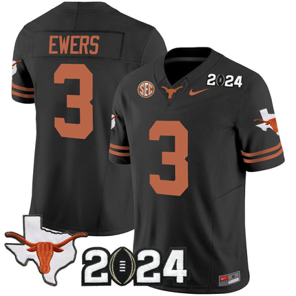 Men's Texas Longhorns 2024 Vapor Limited Jersey - All Stitched