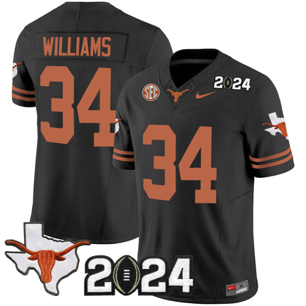 Men's Texas Longhorns 2024 Vapor Limited Jersey - All Stitched