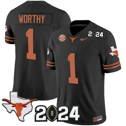 Men's Texas Longhorns 2024 Vapor Limited Jersey - All Stitched