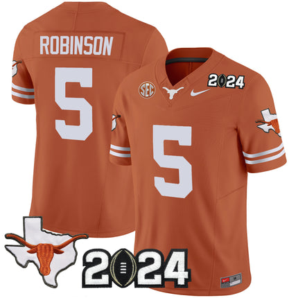 Men's Texas Longhorns 2024 Vapor Limited Jersey - All Stitched