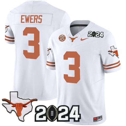 Men's Texas Longhorns 2024 Vapor Limited Jersey - All Stitched