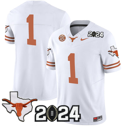 Men's Texas Longhorns 2024 Vapor Limited Jersey - All Stitched