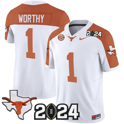 Men's Texas Longhorns 2024 Vapor Limited Jersey - All Stitched