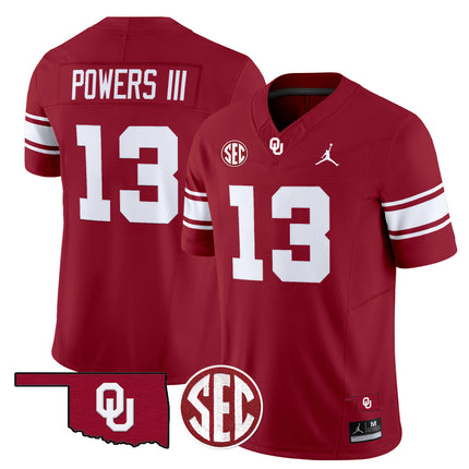 Men's Oklahoma Sooners Throwback Vapor Limited Jersey - All Stitched