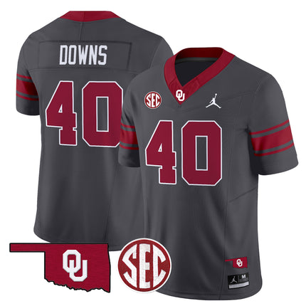 Men's Oklahoma Sooners Throwback Vapor Limited Jersey - All Stitched