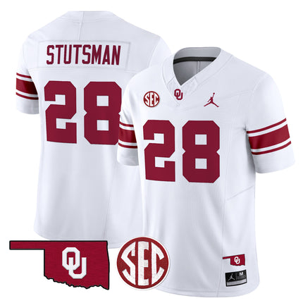 Men's Oklahoma Sooners Throwback Vapor Limited Jersey - All Stitched
