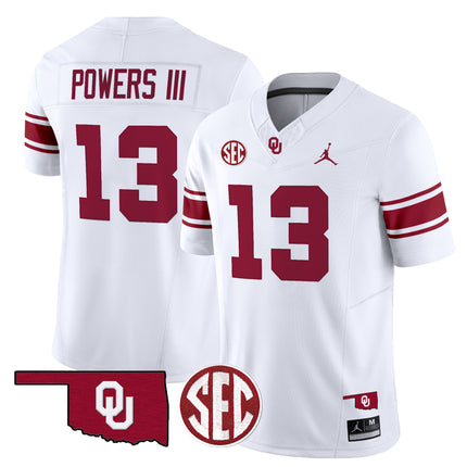 Men's Oklahoma Sooners Throwback Vapor Limited Jersey - All Stitched