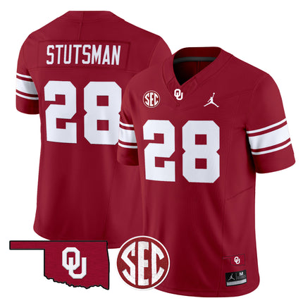 Men's Oklahoma Sooners Throwback Vapor Limited Jersey - All Stitched