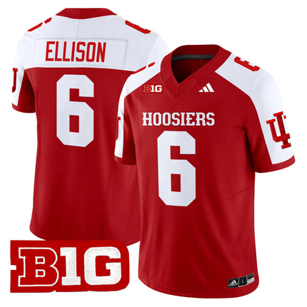 Men's Indiana Hoosiers 2024 Vapor Limited Jersey - All Stitched