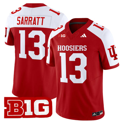 Men's Indiana Hoosiers 2024 Vapor Limited Jersey - All Stitched