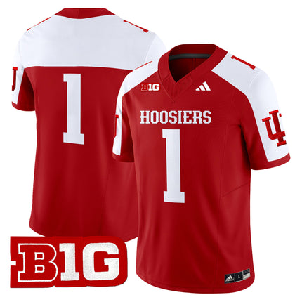 Men's Indiana Hoosiers 2024 Vapor Limited Jersey - All Stitched