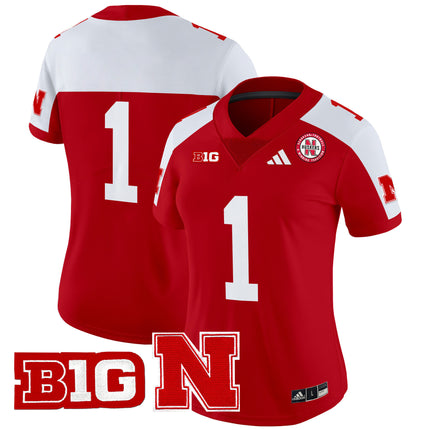 Women's Nebraska Cornhuskers 2024 Vapor Limited Jersey - All Stitched