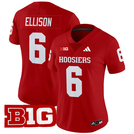 Women's Indiana Hoosiers 2024 Vapor Limited Jersey - All Stitched