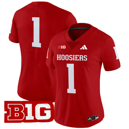 Women's Indiana Hoosiers 2024 Vapor Limited Jersey - All Stitched