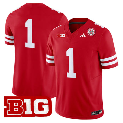 Men's Nebraska Cornhuskers 2024 Vapor Limited Jersey - All Stitched
