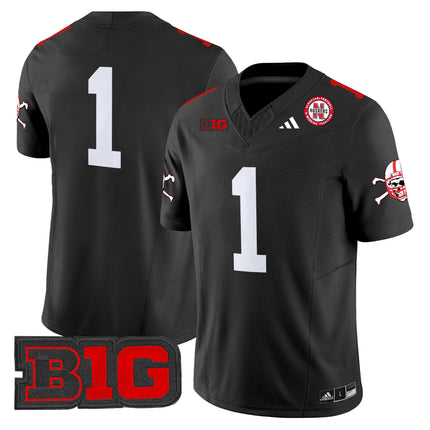 Men's Nebraska Cornhuskers 2024 Vapor Limited Jersey - All Stitched