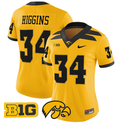 Women's Iowa Hawkeyes 2024 Vapor Limited Jersey - All Stitched