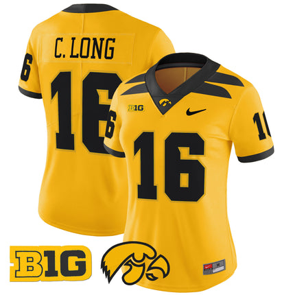 Women's Iowa Hawkeyes 2024 Vapor Limited Jersey - All Stitched