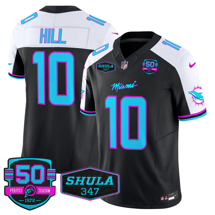 Men's Dolphins Miami Vice Vapor Limited Jersey V4 - All Stitched